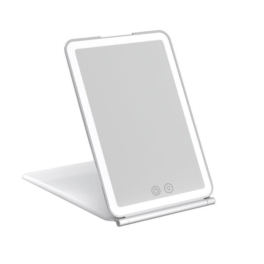 LED Makeup Mirror With 80 LED Lights Travel Touch Screen Cosmetic Mirror