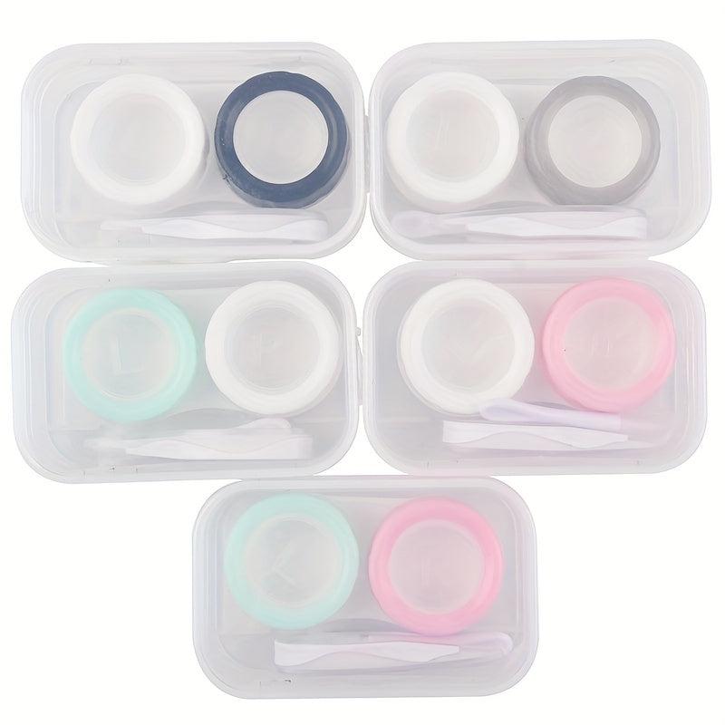 Colorful Lens Case Box Holder Outdoor Travel Storage Kit