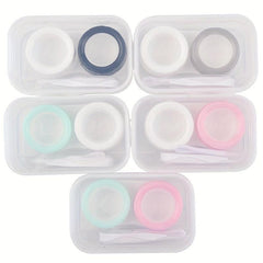 Colorful Lens Case Box Holder Outdoor Travel Storage Kit