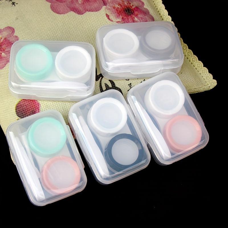 Colorful Lens Case Box Holder Outdoor Travel Storage Kit