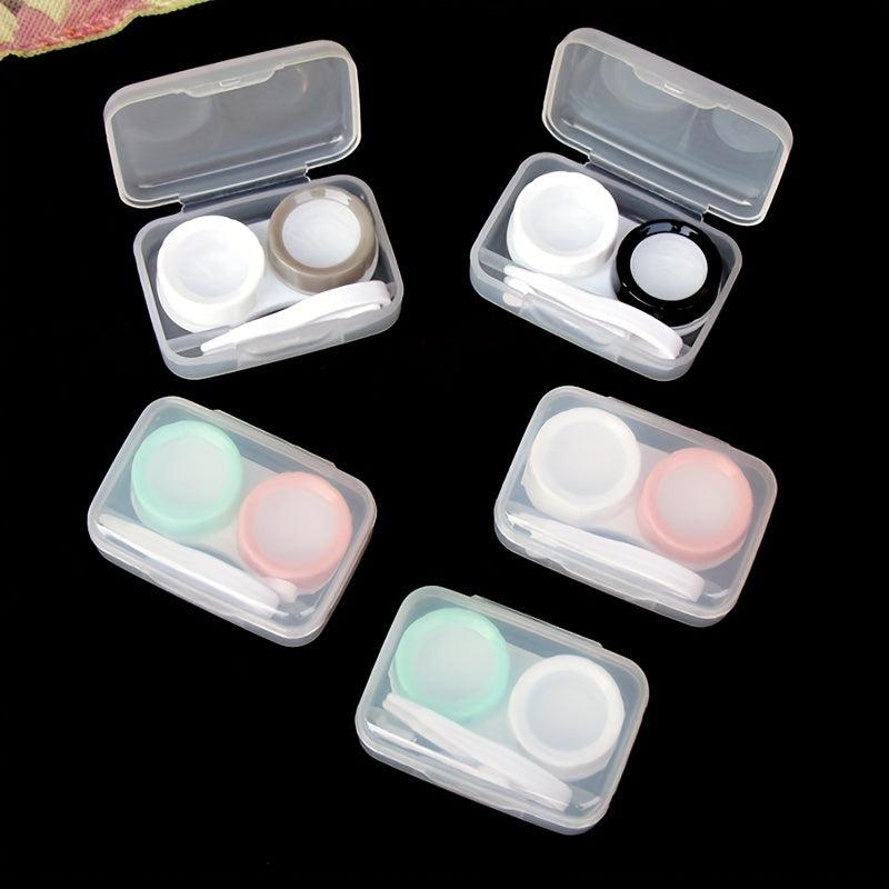 Colorful Lens Case Box Holder Outdoor Travel Storage Kit