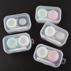 Colorful Lens Case Box Holder Outdoor Travel Storage Kit