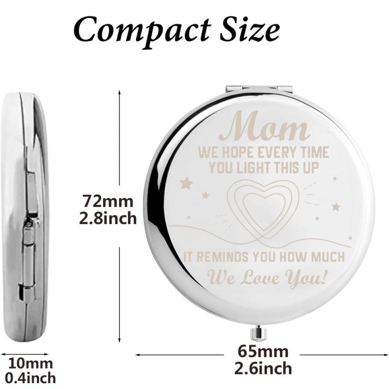 Godmother Gift From Goddaughter Godson Compact Mirror Baptism Christian Gift