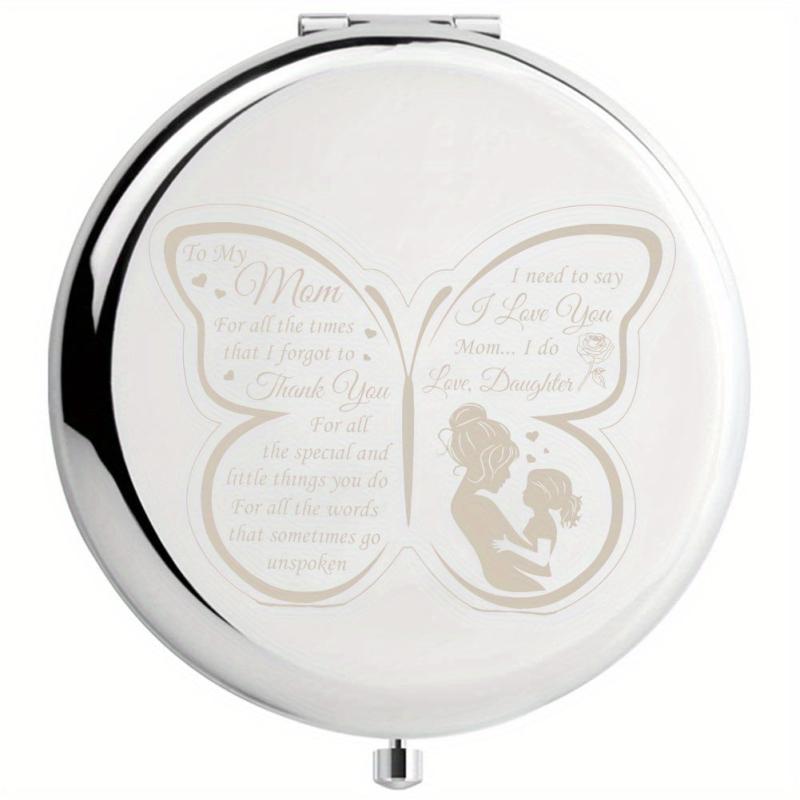 Godmother Gift From Goddaughter Godson Compact Mirror Baptism Christian Gift