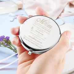 Godmother Gift From Goddaughter Godson Compact Mirror Baptism Christian Gift