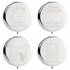 Godmother Gift From Goddaughter Godson Compact Mirror Baptism Christian Gift
