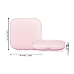Mini LED Lighted Compact Mirror Double Side Makeup Vanity Mirror