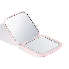 Mini LED Lighted Compact Mirror Double Side Makeup Vanity Mirror