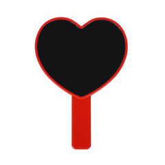 Cherry Heart Handheld Mirror for Young Girls Makeup
