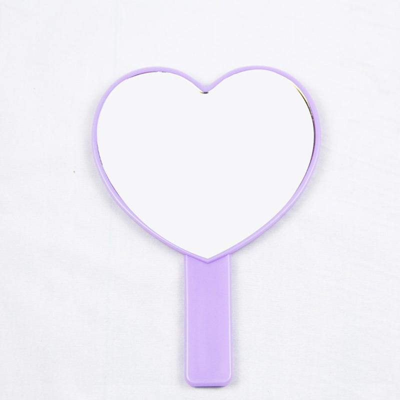 Cherry Heart Handheld Mirror for Young Girls Makeup