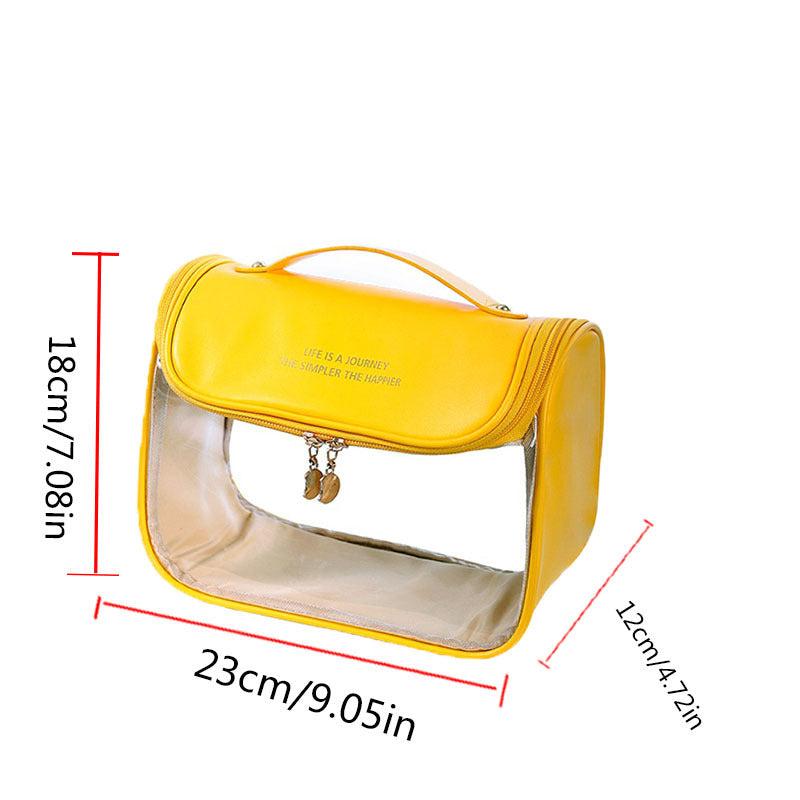 Women's Waterproof Travel Toiletry Bag with Handle