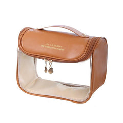 Women's Waterproof Travel Toiletry Bag with Handle