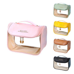 Women's Waterproof Travel Toiletry Bag with Handle