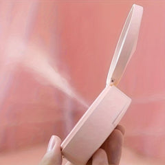 Portable Makeup Mirror Nano Steamer 2-in-1 Travel Beauty Mirror