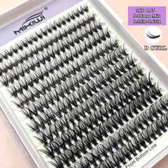 240pcs 10D-40D Cluster Lashes D Curling Individual DIY Eyelash Extension