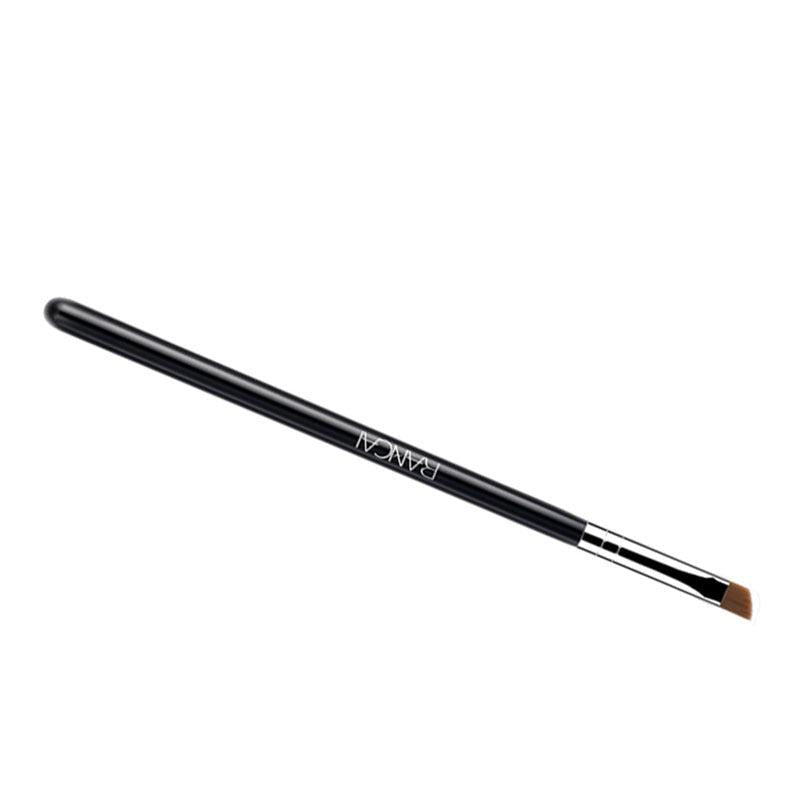 Flat Angled Eyebrow and Liner Brush for Precision Makeup
