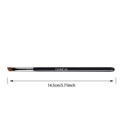 Flat Angled Eyebrow and Liner Brush for Precision Makeup