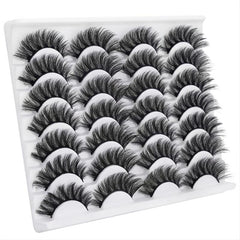 Paris False Eyelashes 3D Fluffy Cat Eye Lashes