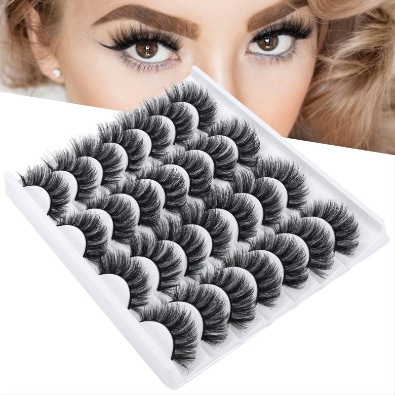 Paris False Eyelashes 3D Fluffy Cat Eye Lashes