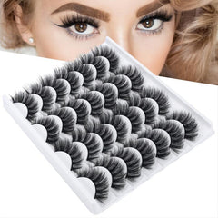 Paris False Eyelashes 3D Fluffy Cat Eye Lashes