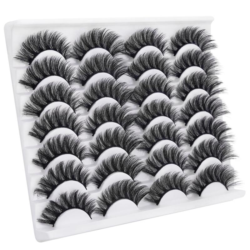 Paris False Eyelashes 3D Fluffy Cat Eye Lashes