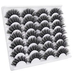 Paris False Eyelashes 3D Fluffy Cat Eye Lashes
