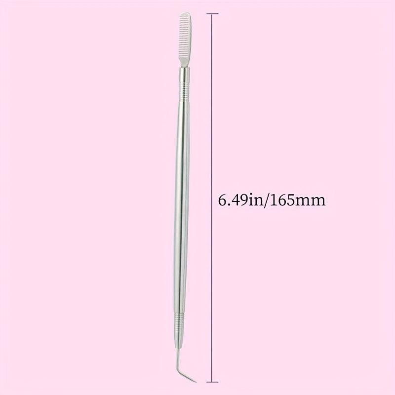 Stainless Steel Lash Lift Perm Tool with Comb
