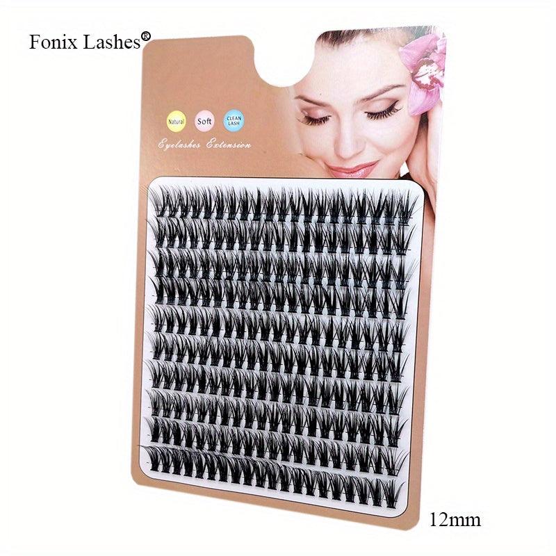 40D Lash Clusters 0.07D 200 Clusters False Eyelashes DIY Extensions