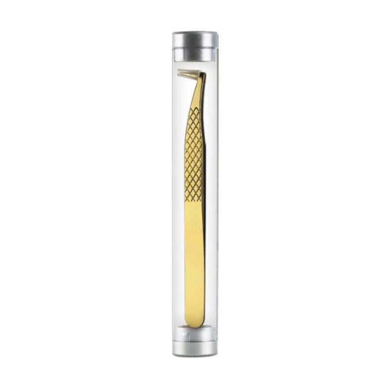 Stainless Steel Eyelash Tweezers for Lash Extensions