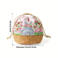 Drawstring Makeup Bag Travel Toiletry & Cosmetic Organizer Magic Bag