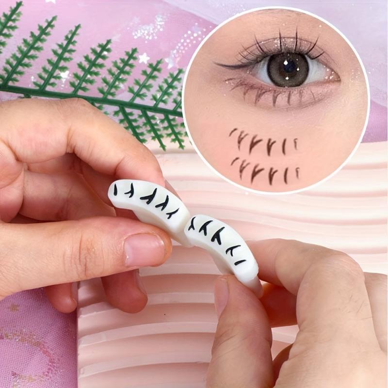 Eyelash Stamps Tool Diy Lower Lashes Extensions Natural Look
