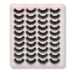 Cat Eye Lashes 3D Faux Mink Natural False Eyelashes