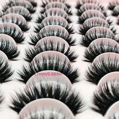 Cat Eye Lashes 3D Faux Mink Natural False Eyelashes