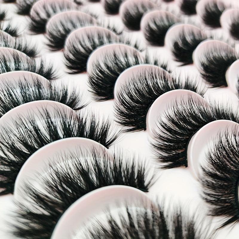 Cat Eye Lashes 3D Faux Mink Natural False Eyelashes