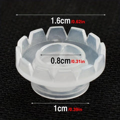 100pcs Eyelash Glue Holder Grafting Eyelashes Blossom Cup Ring