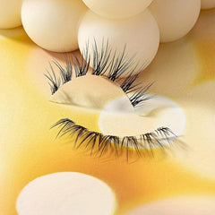 5 Pairs Natural Look Fishtail False Lashes - Add Volume and Enhance Your Look
