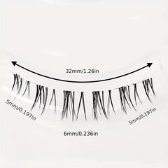 Hand Painted Lower Lashes Full Strip Cosplay False Eyelashes