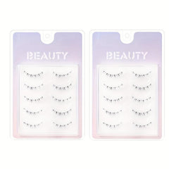 Hand Painted Lower Lashes Full Strip Cosplay False Eyelashes