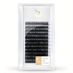 Faux Mink Lash Extensions Classic C Curl Individual Lashes 8-15mm