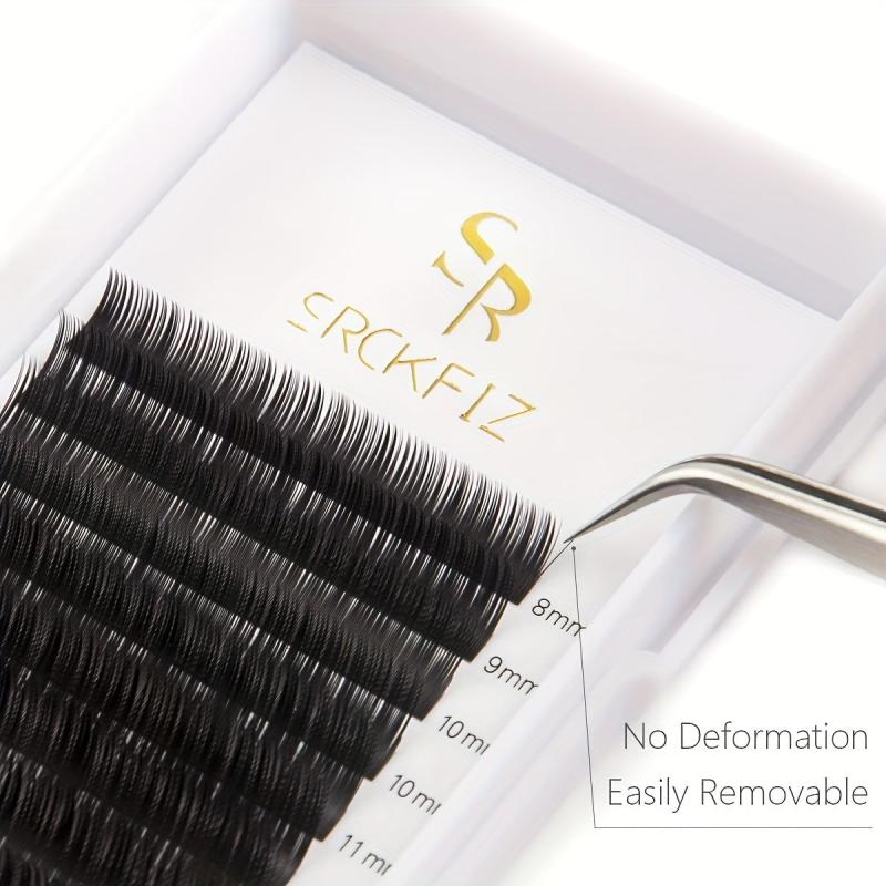 Faux Mink Lash Extensions Classic C Curl Individual Lashes 8-15mm