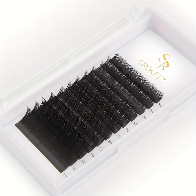 Faux Mink Lash Extensions Classic C Curl Individual Lashes 8-15mm