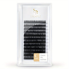 Faux Mink Lash Extensions Classic C Curl Individual Lashes 8-15mm