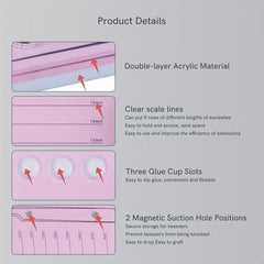 Eyelash Grafting Display Board 1pc