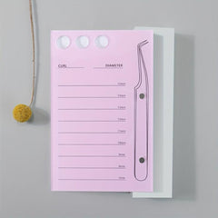 Eyelash Grafting Display Board 1pc