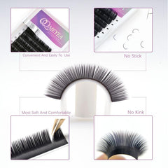 16mm Cluster Lashes 0.05/0.07 C D Curl Eyelash Extensions
