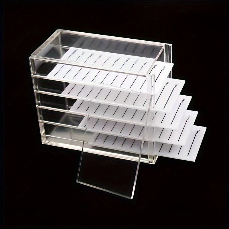 5 Layer Pallet False Eyelash Extension Display Stand