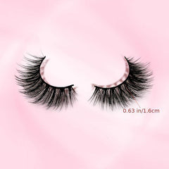 Fluffy 3D Faux Mink False Eyelashes Soft Wispy Cat Eye Fox Eye Lashes