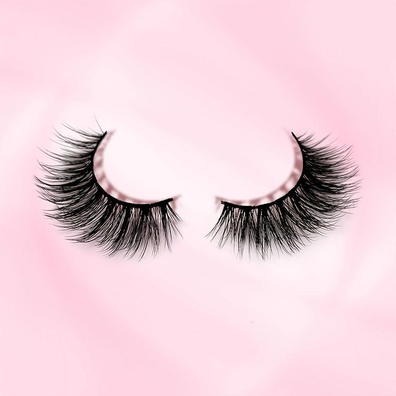 Fluffy 3D Faux Mink False Eyelashes Soft Wispy Cat Eye Fox Eye Lashes