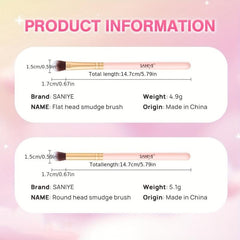 Pro Eye Makeup Brush Wooden Handle Tapered Concealer