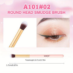 Pro Eye Makeup Brush Wooden Handle Tapered Concealer
